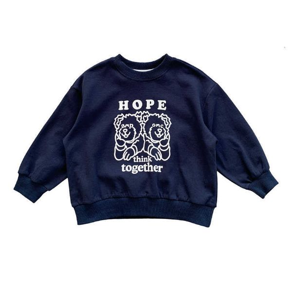 spring chil1en's treebibi navy temperament chil1en's sweater loose version cool boy's sweater, Blue
spring chil1en's treebibi navy temperament chil1en's sweater loose version cool boy's sweater, Blue