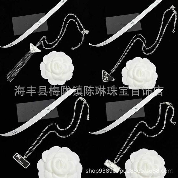 95% off 2023 new luxury fashion jewelry for new enamel square necklace women's inverted neckchain wind tassel rhinestone collar chain w, Silver 
95% off 2023 new luxury fashion jewelry for new enamel square necklace women's inverted neckchain wind tassel rhinestone collar chain w, Silver