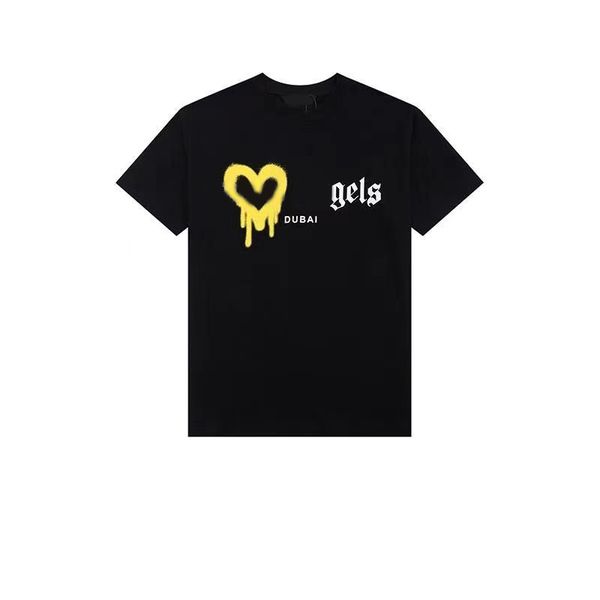 men's t shirts summer tees plam mens t shirts women angels designers shirts fashion mans casual cotton back letter shirt shorts sleeve, White;black
men's t shirts summer tees plam mens t shirts women angels designers shirts fashion mans casual cotton back letter shirt shorts sleeve, White;black