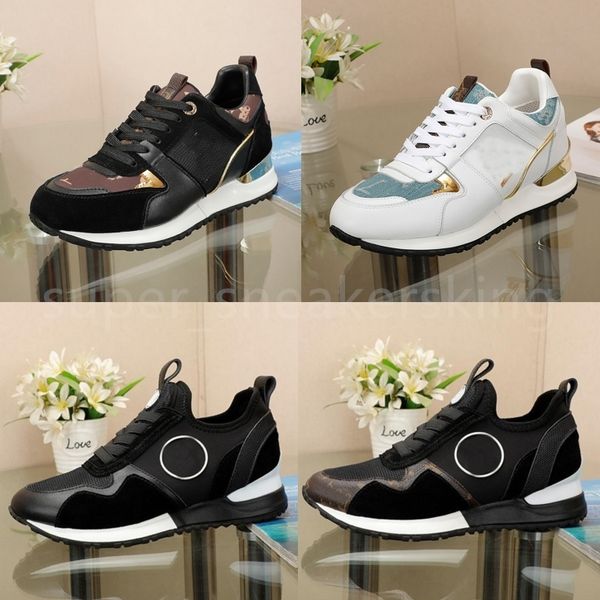 men classic run aways sneakers designer shoes women luxury leather trainers fashion rubber outsole sneaker mixed color chaussures original b, Black
men classic run aways sneakers designer shoes women luxury leather trainers fashion rubber outsole sneaker mixed color chaussures original b, Black