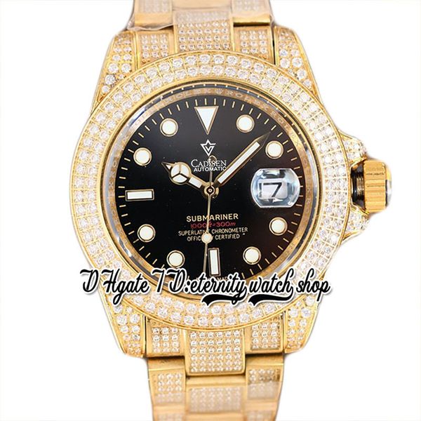 2022 sf sf116769 tw116758 mens watch a2813 automatic mechanical 40mm black dial double row diamond bezel iced out paved diamond gold bracele, Slivery;brown
2022 sf sf116769 tw116758 mens watch a2813 automatic mechanical 40mm black dial double row diamond bezel iced out paved diamond gold bracele, Slivery;brown