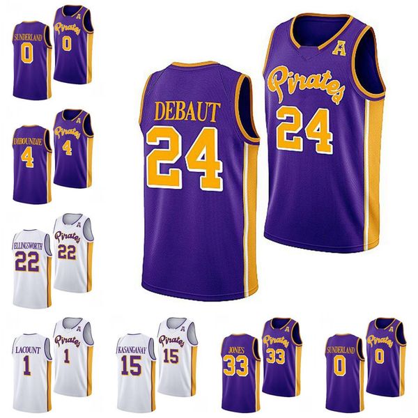2022-23 college ecu pirates basketball jersey david kasanganay kalib lacount wynston tabbs javon small saxby sunderland brandon johnson elij, Black
2022-23 college ecu pirates basketball jersey david kasanganay kalib lacount wynston tabbs javon small saxby sunderland brandon johnson elij, Black