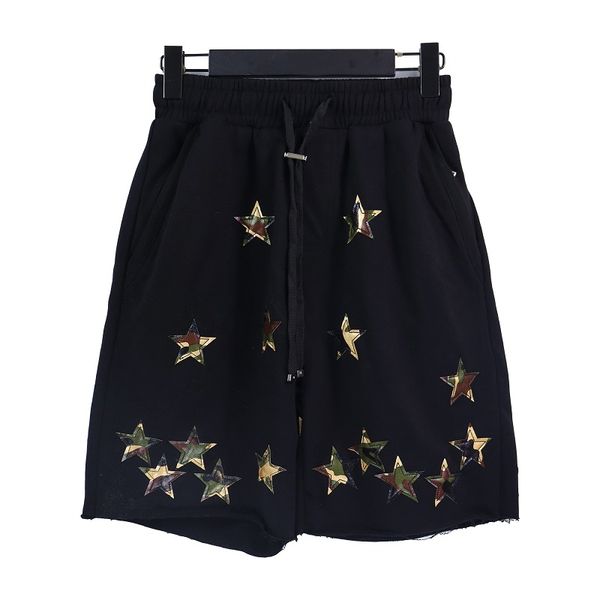 23ss mens shorts amr designer shorts spring summer shorts new personalized stars patch leather american retro style decorative casual sports, White;black
23ss mens shorts amr designer shorts spring summer shorts new personalized stars patch leather american retro style decorative casual sports, White;black