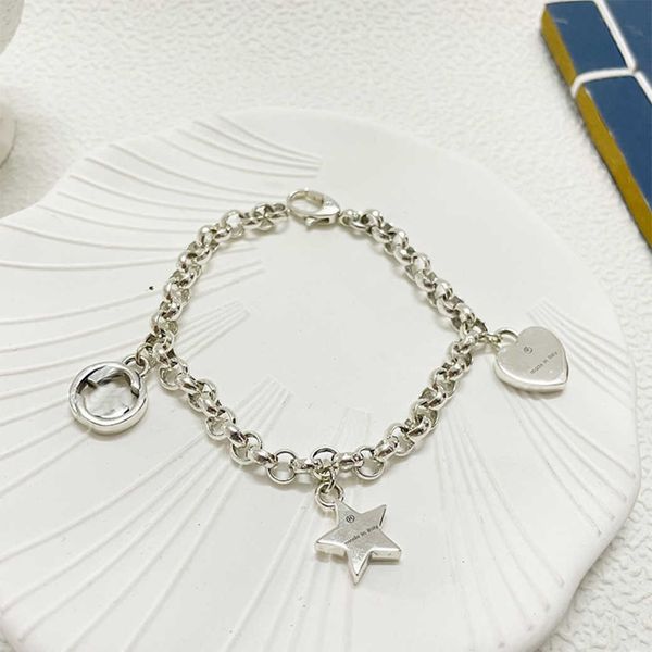 silver antique star heart-shaped three bracelet exquisite bracelet men and women lovers luxury ornament, Black
silver antique star heart-shaped three bracelet exquisite bracelet men and women lovers luxury ornament, Black