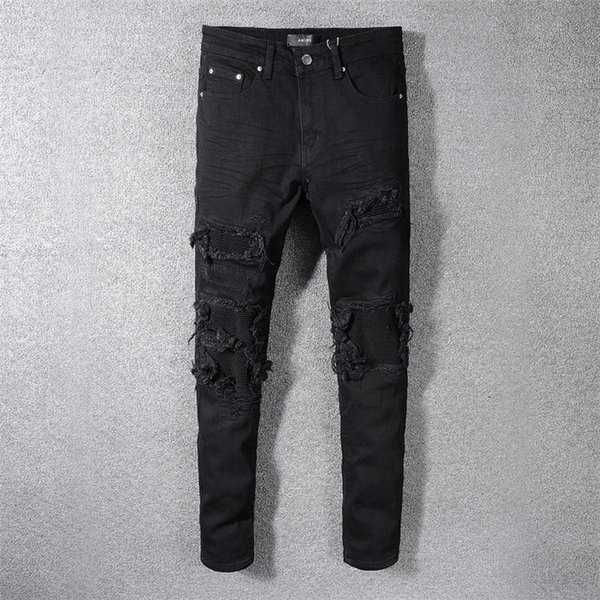 mens distressed ripped biker slim fit motorcycle denim for men fashion jean mans pants pour hommes #523 marc, Blue
mens distressed ripped biker slim fit motorcycle denim for men fashion jean mans pants pour hommes #523 marc, Blue