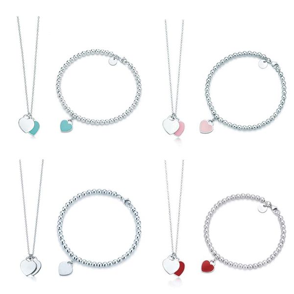 original 100% 925 sterling silver fashion classic diy love necklace bracelet set multicolor optional woman jewelry 287e
original 100% 925 sterling silver fashion classic diy love necklace bracelet set multicolor optional woman jewelry 287e