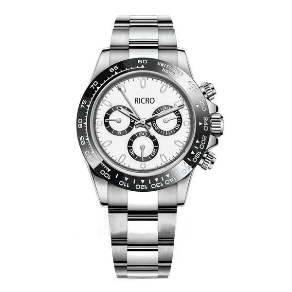 men's mechanical watch ceramic ring mouth multi-functional automatic movement no timing function 40mm size made of 316 fine s244h, Slivery;brown
men's mechanical watch ceramic ring mouth multi-functional automatic movement no timing function 40mm size made of 316 fine s244h, Slivery;brown