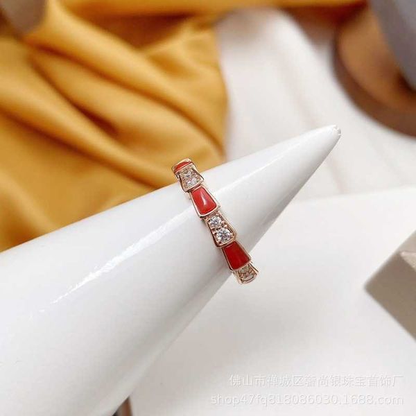 hq8y designer originalbaojia snake ring female sterling silver plated 18k rose gold natural white fritillary red agate bone wedding diamond
hq8y designer originalbaojia snake ring female sterling silver plated 18k rose gold natural white fritillary red agate bone wedding diamond