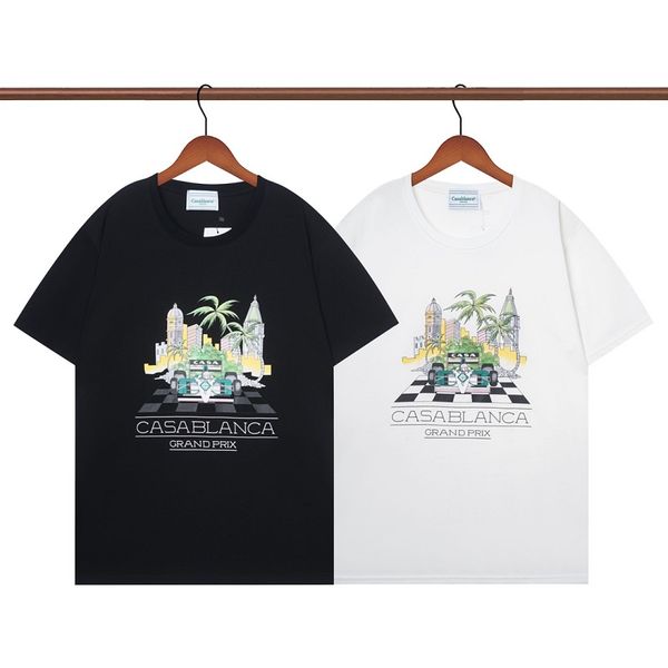 short sleeve t shirt casablanca new city racing pattern printed t-shirt casual short sleeve size s m xl 2xl, White;black
short sleeve t shirt casablanca new city racing pattern printed t-shirt casual short sleeve size s m xl 2xl, White;black