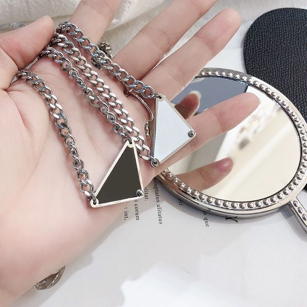 luxury designer necklace fashion jewelry black and white p letter triangle pendant design party hip-hop neutral necklace party gift jewelry, Silver
luxury designer necklace fashion jewelry black and white p letter triangle pendant design party hip-hop neutral necklace party gift jewelry, Silver