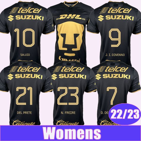 22 23 mexico womens soccer jerseys club unam cougar j. rodriguez j. i. dinenno salvio del prete a. ortiz 3rd football shirts, Black;yellow
22 23 mexico womens soccer jerseys club unam cougar j. rodriguez j. i. dinenno salvio del prete a. ortiz 3rd football shirts, Black;yellow