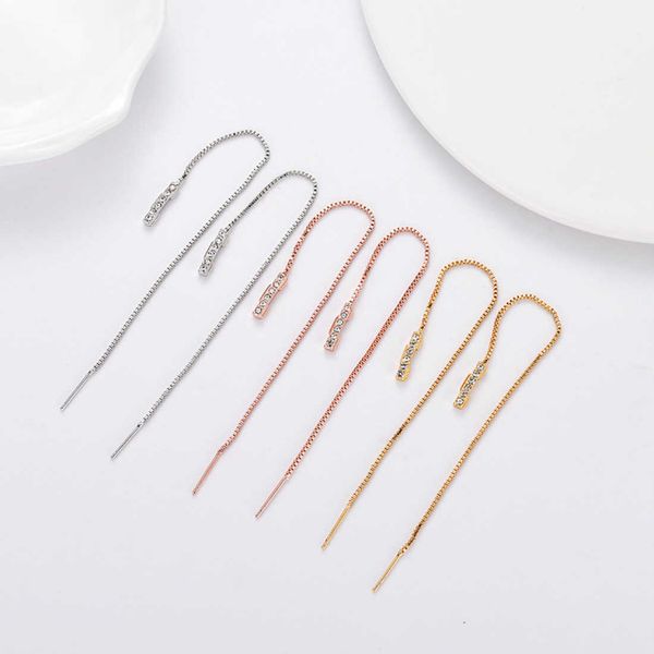 60% off 2023 new luxury fashion jewelry for double same new product link to love with drill long ear chain without trace, Silver
60% off 2023 new luxury fashion jewelry for double same new product link to love with drill long ear chain without trace, Silver