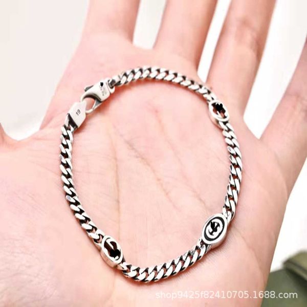 fashion collection 2023 new luxury fashion jewelry for silver old three-dimensional interlocking enamel bracelet lovers same clavicle chain, Black
fashion collection 2023 new luxury fashion jewelry for silver old three-dimensional interlocking enamel bracelet lovers same clavicle chain, Black