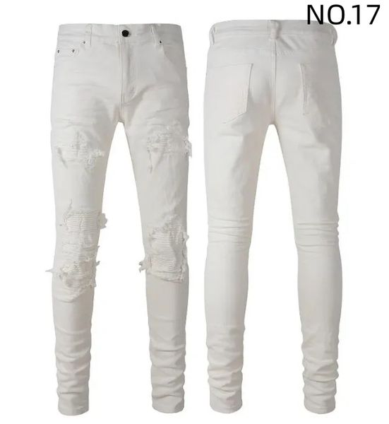 black ripped jeans miri designer motorcycle trendy ripped patchwork hole size 30-40 streetwear all year round slim legged 1 eoq3, Blue
black ripped jeans miri designer motorcycle trendy ripped patchwork hole size 30-40 streetwear all year round slim legged 1 eoq3, Blue