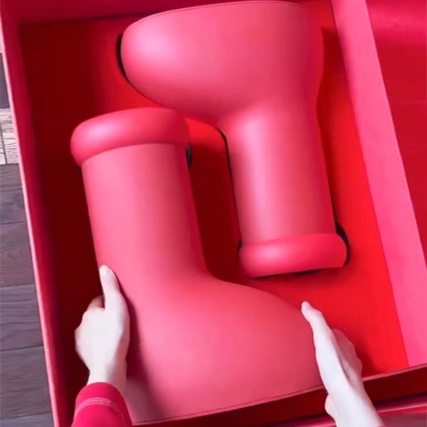 new mschf rain boots big red boot designer astro boy men women shoes fashion rainboots cartoon boots into real life rubber kneeboots round t, Black
new mschf rain boots big red boot designer astro boy men women shoes fashion rainboots cartoon boots into real life rubber kneeboots round t, Black