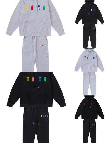 designer hoodie trap letter tracksuit rainbow embroidery decoding hooded sportswear men and women sportswear suit zipper trousers jogging tr, Gray
designer hoodie trap letter tracksuit rainbow embroidery decoding hooded sportswear men and women sportswear suit zipper trousers jogging tr, Gray