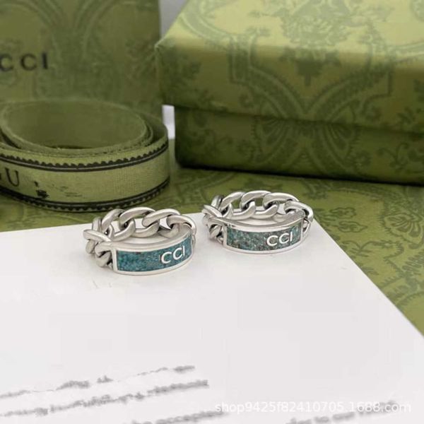 70% off 2023 new luxury fashion jewelry for new silver double light green enamel ring for men and women
70% off 2023 new luxury fashion jewelry for new silver double light green enamel ring for men and women