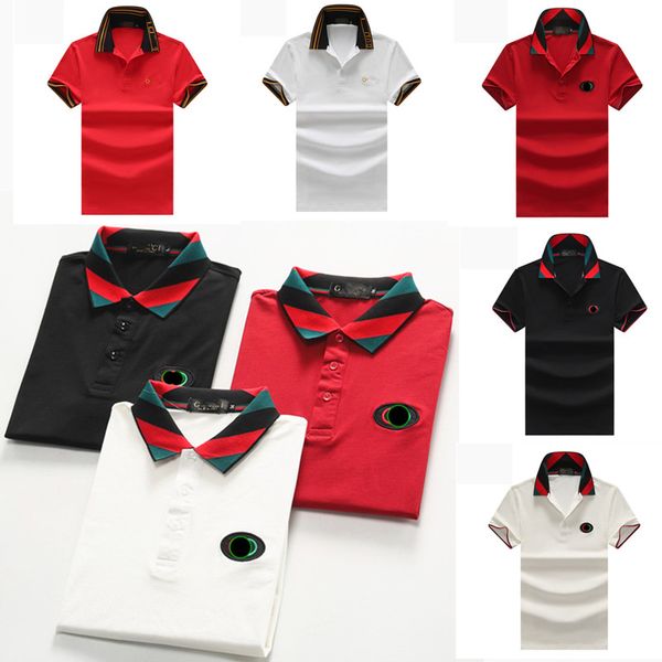 designer men's polos t shirt slim-fit stand collar logo embroidery 2023 luxury polo shirts spting summer casual breathable tees for me, White;black
designer men's polos t shirt slim-fit stand collar logo embroidery 2023 luxury polo shirts spting summer casual breathable tees for me, White;black