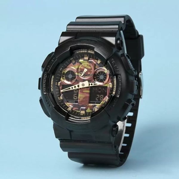 original shock watch sports digital 100 watch led auto hand lift light full feature world time ga oak series, Slivery;golden
original shock watch sports digital 100 watch led auto hand lift light full feature world time ga oak series, Slivery;golden