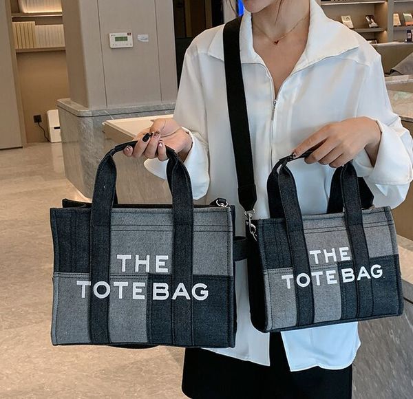 fashion patchwork denim tote bag duffel bags designer letters women handbags luxury shoulder crossbody casaul big shopper purses big size
fashion patchwork denim tote bag duffel bags designer letters women handbags luxury shoulder crossbody casaul big shopper purses big size