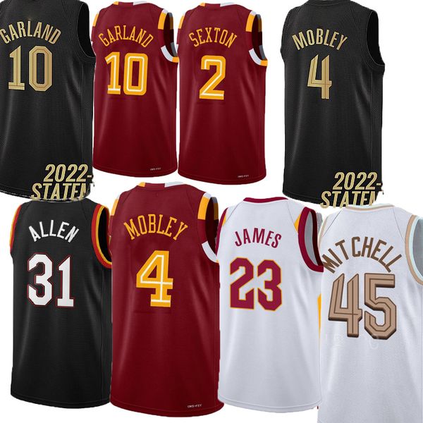 men basketball jerseys donovan mitchell evan mobley darius garland jarrett allen caris levert cedi osman ricky rubio isaac okoro dean wade d, Black;red
men basketball jerseys donovan mitchell evan mobley darius garland jarrett allen caris levert cedi osman ricky rubio isaac okoro dean wade d, Black;red