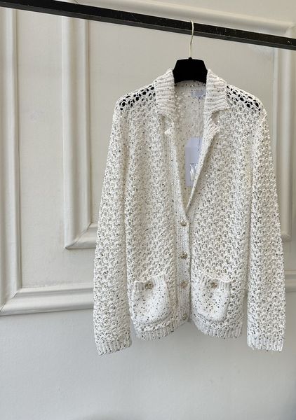 chan new 2023 spring women's brand jacket designer ootd fashion high-end autumn winter cccc logo sequins coat leisure coats cardigan bi, Black;brown
chan new 2023 spring women's brand jacket designer ootd fashion high-end autumn winter cccc logo sequins coat leisure coats cardigan bi, Black;brown