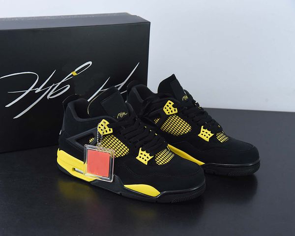 new jumpman 4 'thunder' basketball shoes 4s black/tour yellow outdoor sneaker sports with box
new jumpman 4 'thunder' basketball shoes 4s black/tour yellow outdoor sneaker sports with box