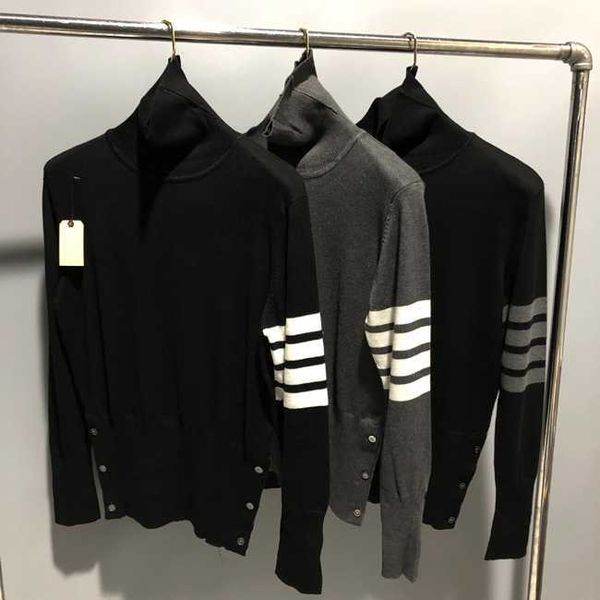 fashion luxury brand tb sweaters men women slim fit turtleneck pullovers clothing solid striped wool spring autumn casual coat, White;black
fashion luxury brand tb sweaters men women slim fit turtleneck pullovers clothing solid striped wool spring autumn casual coat, White;black