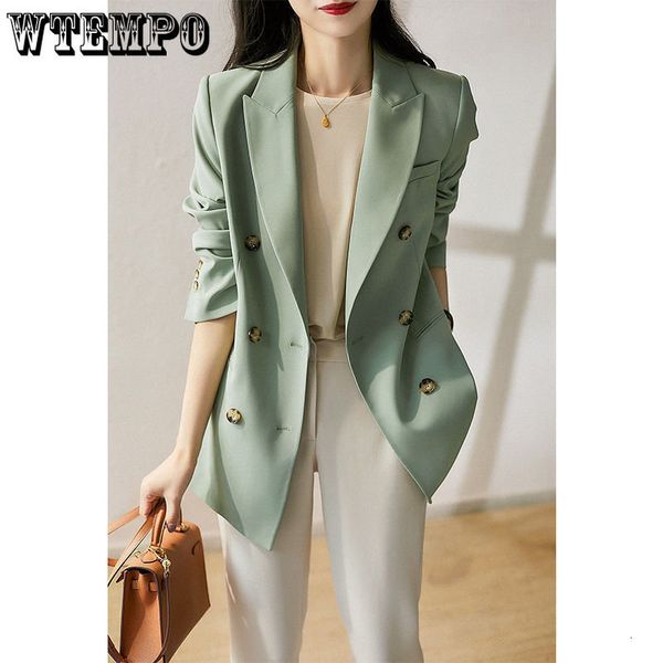 women's suits blazers women casual blazer double breasted suit jacket korean version pure color loose fashion suit jacket simple office, White;black
women's suits blazers women casual blazer double breasted suit jacket korean version pure color loose fashion suit jacket simple office, White;black