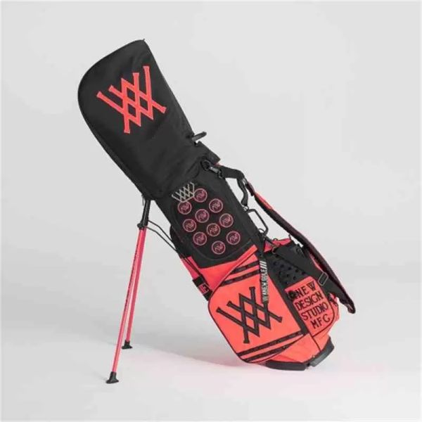 anew golf bag trend color matching golf support men's and women's club, Black;red
anew golf bag trend color matching golf support men's and women's club, Black;red