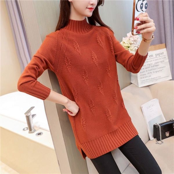 women's sweaters fdfklak korean bottoming shirt women's autumn winter half high collar knit sweater long-sleeved pullover loose f, White;black
women's sweaters fdfklak korean bottoming shirt women's autumn winter half high collar knit sweater long-sleeved pullover loose f, White;black