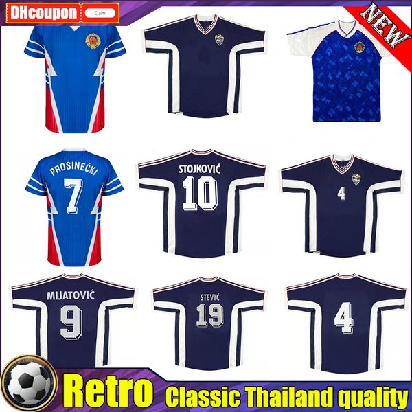 milosevic retro soccer jerseys yugoslavia 1990 1991 1998 1999 2000 home blue away white #10 stojkovic vintage classic retro camisetas de fut, Black;yellow
milosevic retro soccer jerseys yugoslavia 1990 1991 1998 1999 2000 home blue away white #10 stojkovic vintage classic retro camisetas de fut, Black;yellow