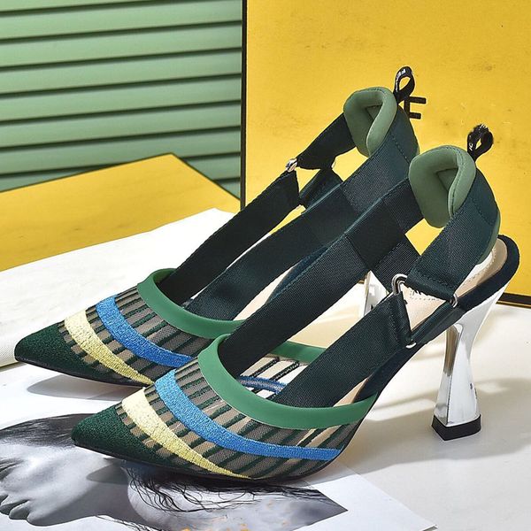 summer comfortable fashion sandals designer strapping high heel t shoes temperament electric embroidery office professional shoes, Black
summer comfortable fashion sandals designer strapping high heel t shoes temperament electric embroidery office professional shoes, Black
