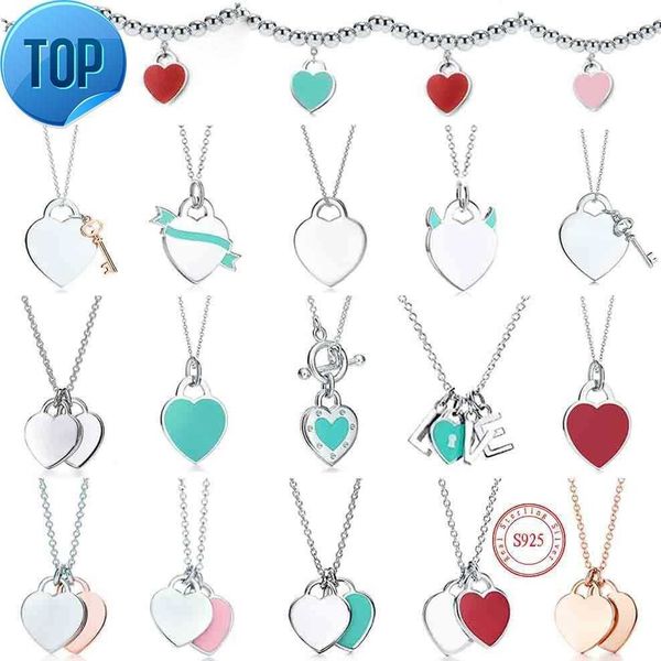 tiff necklace 925 silver pendant necklaces female jewelry exquisite craftsmanship with official classic blue heart wholesale luxury
tiff necklace 925 silver pendant necklaces female jewelry exquisite craftsmanship with official classic blue heart wholesale luxury