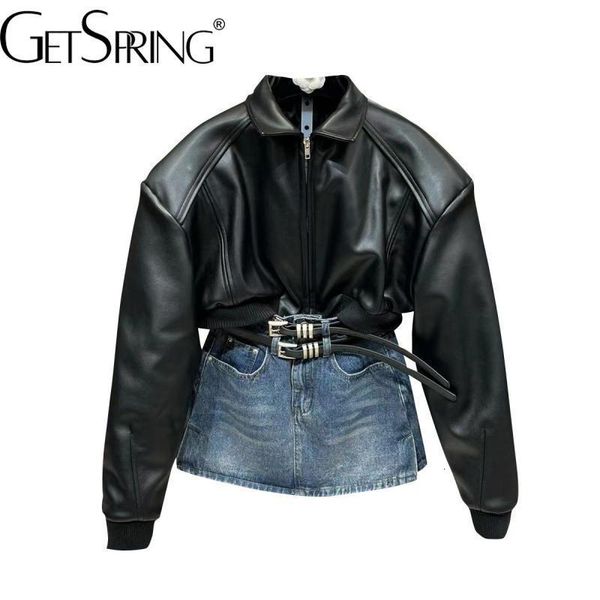 two piece dress getspring women parkas skirt sets winter shoulder padded double belt pu high waist denim 230306, White
two piece dress getspring women parkas skirt sets winter shoulder padded double belt pu high waist denim 230306, White