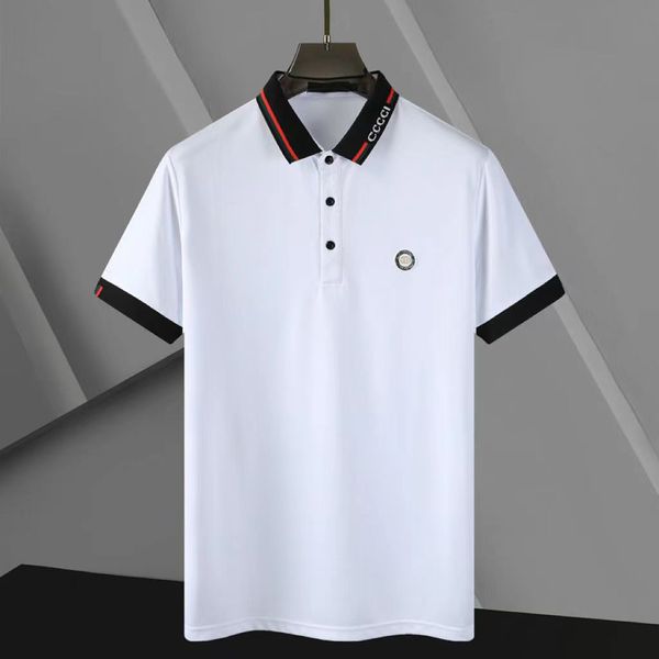 new mens stylist polo shirts luxury italy mens 2023 designer clothes short sleeve fashion mens summer t shirt asian size m-3xl, White;black
new mens stylist polo shirts luxury italy mens 2023 designer clothes short sleeve fashion mens summer t shirt asian size m-3xl, White;black
