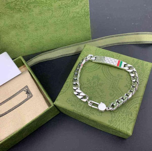 925 sterling silver trendy fashion red and green pole bracelet men women couples anniversary party luxury brand jewelry4240892, Black
925 sterling silver trendy fashion red and green pole bracelet men women couples anniversary party luxury brand jewelry4240892, Black