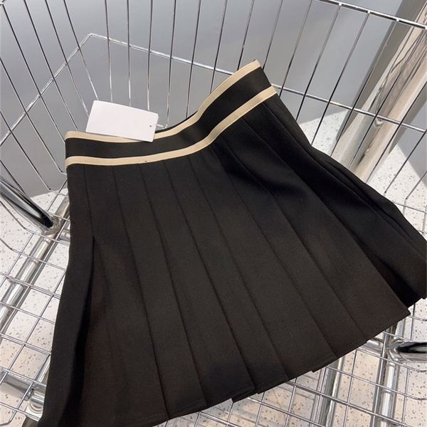 skirt lettering jacquard pleated autumn winter ladies versatile high waist slim preppy style black jupes 230303
skirt lettering jacquard pleated autumn winter ladies versatile high waist slim preppy style black jupes 230303