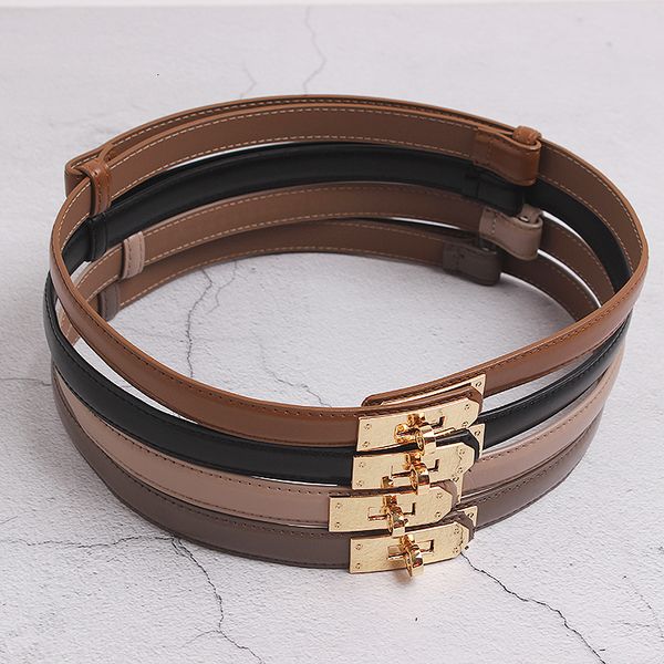 belts luxury cow leather women waist belt slim corset strap dress shirt belt autumn spring genuine lfemale eather belt caestus 230306, Black;brown
belts luxury cow leather women waist belt slim corset strap dress shirt belt autumn spring genuine lfemale eather belt caestus 230306, Black;brown