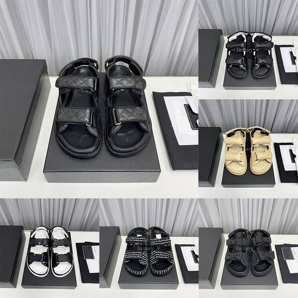 designer women sandals crystal calf leather casual shoes woman slides luxury quilted platform summer beach slipper flip flops 2023, Black
designer women sandals crystal calf leather casual shoes woman slides luxury quilted platform summer beach slipper flip flops 2023, Black