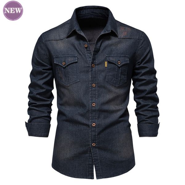 men's casual shirts men's shirt trend denim non-ironing shirt men's casual pure color ironing men's long-sleeved shirt 2, White;black
men's casual shirts men's shirt trend denim non-ironing shirt men's casual pure color ironing men's long-sleeved shirt 2, White;black