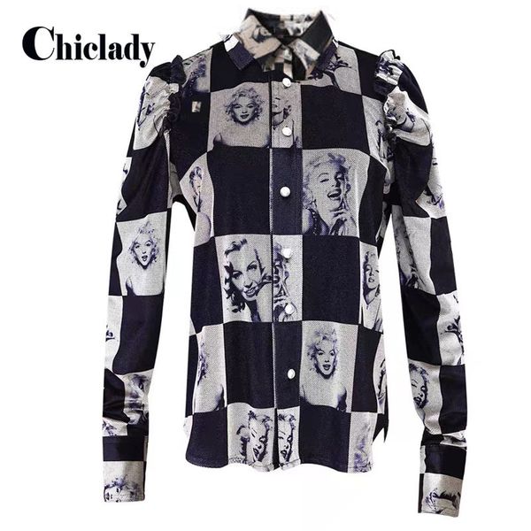 women s blouses shirts chiclady designer style celebrity blouse women ladies shirts printed high street clothing femme mujer za 230303, White
women s blouses shirts chiclady designer style celebrity blouse women ladies shirts printed high street clothing femme mujer za 230303, White