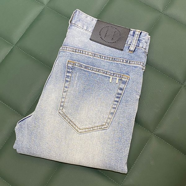 2023 men's straight casual jeans luxury brand designer quality durable fashion new style jeans in spring and summer, Blue
2023 men's straight casual jeans luxury brand designer quality durable fashion new style jeans in spring and summer, Blue