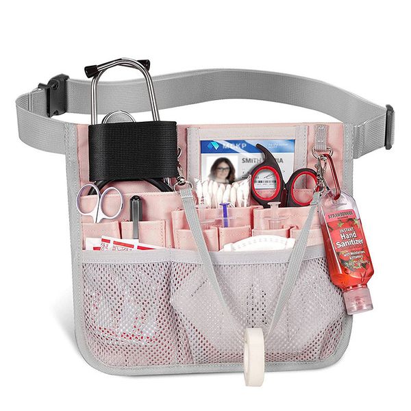 waist bags nursing organizer belt fanny pack with tape holder multi compartment apron hip bag for stethoscopes bandage scissor 230306 
waist bags nursing organizer belt fanny pack with tape holder multi compartment apron hip bag for stethoscopes bandage scissor 230306