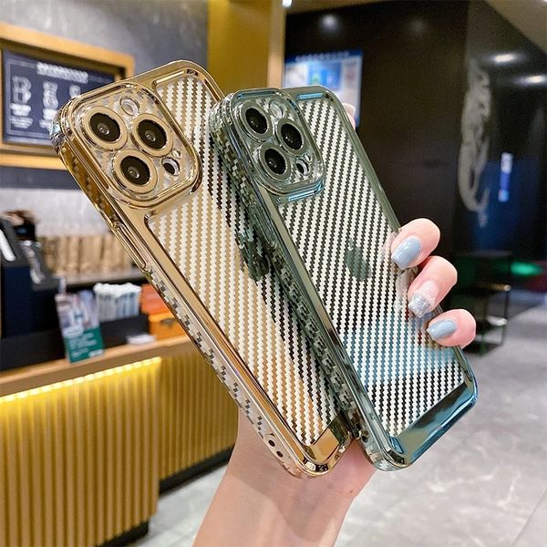 luxury cases transparent silicone carbon fiber pattern case for iphone 14 plus 13 12 11 pro max xr xs x 8 7 se shockproof cover
luxury cases transparent silicone carbon fiber pattern case for iphone 14 plus 13 12 11 pro max xr xs x 8 7 se shockproof cover