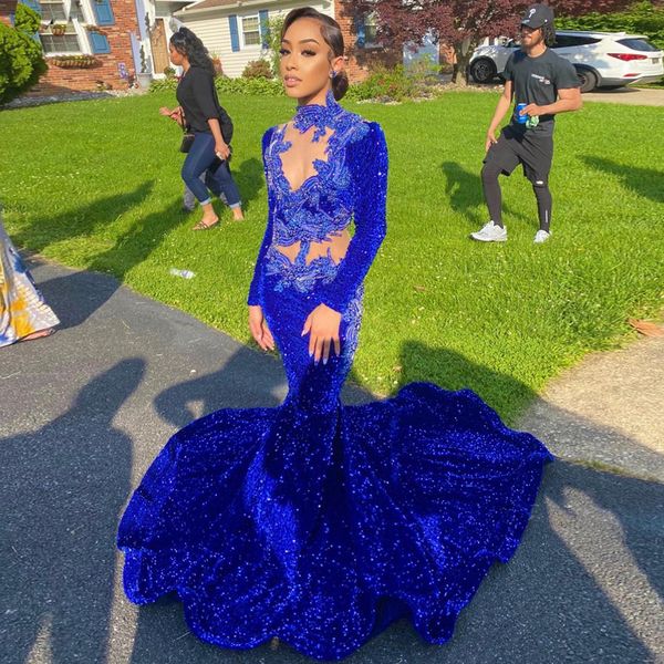 glam royal blue prom dress 2023 for black girls long sleeves applique birthday women party dresses robes de bal evening gowns
glam royal blue prom dress 2023 for black girls long sleeves applique birthday women party dresses robes de bal evening gowns