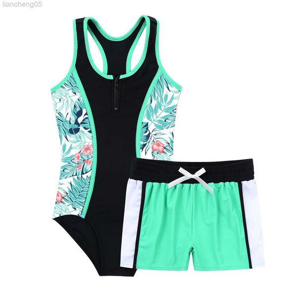 one-pieces kids children girls swimsuit swimwear outfits floral printed bodysuit swimsuit swimwear bathing suit set with bottoms shorts w031, Black
one-pieces kids children girls swimsuit swimwear outfits floral printed bodysuit swimsuit swimwear bathing suit set with bottoms shorts w031, Black