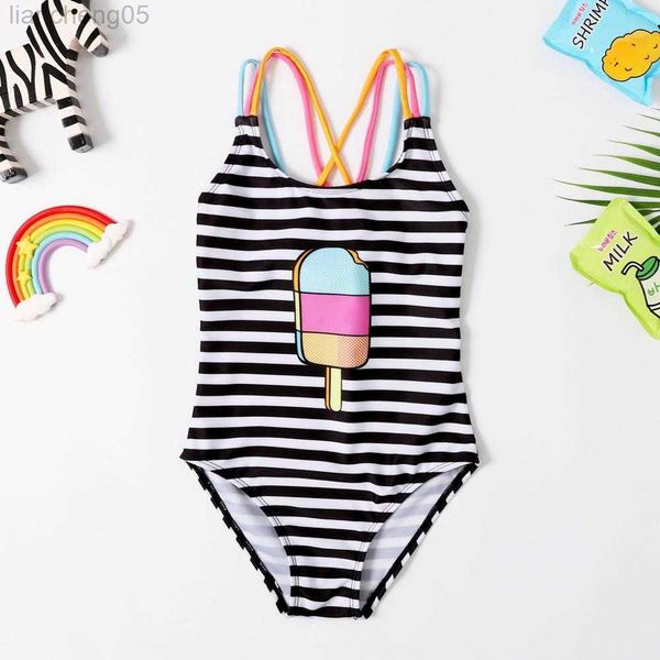 one-pieces new 2019 baby girls swimwear 3~8y girls swimsuit one piece children swimwear strips style swimsuit for kid girls beachwear-sw412, Black
one-pieces new 2019 baby girls swimwear 3~8y girls swimsuit one piece children swimwear strips style swimsuit for kid girls beachwear-sw412, Black