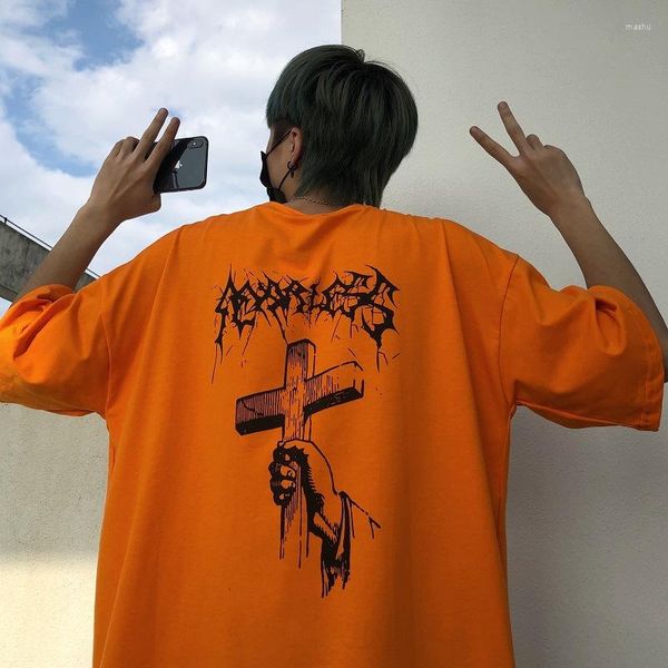 men's t shirts t-shirts for men summer graffiti printing tees short sleeve gothic couples tee comfortable hip- shirt harajuku, White;black
men's t shirts t-shirts for men summer graffiti printing tees short sleeve gothic couples tee comfortable hip- shirt harajuku, White;black