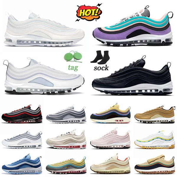 athletic shoes sneakers 97s men women designers black white have a day purple triple white sean wotherspoon gradient fade reflective bred tr, White;red
athletic shoes sneakers 97s men women designers black white have a day purple triple white sean wotherspoon gradient fade reflective bred tr, White;red